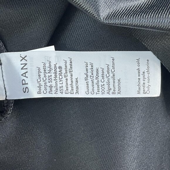 Spanx Thinstincts 2.0 High Waisted Brief Womens 3XL Black Shapewear Smoothing - Picture 7 of 7